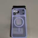 TOCOL for iPhone 17 Pro Max Case, Full Camera Protection, Built-in Magnetic Ring, Compatible with Magsafe Charger, Translucent Matte Phone Case for iPhone 17 ProMax 6.9 inch (Light Blue)