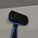 Swihauk Self Cleaning Slicker Brush - Skin Friendly Deshedding Grooming Tool for Dogs & Cats, Suitable for Shedding & Haired Pets, with Pet Supplies Accessories, Blue