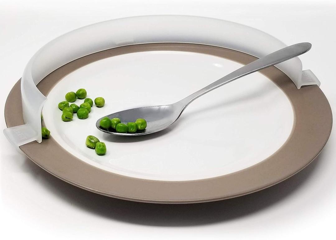 2 Pack - Plate Guard, FSA Eligible, Designed by an Occupational Therapist. Fits Most 9" to 12" Plates