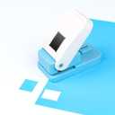 Stamp Puncher, Stamp Punch, 1x0.8 inch Postage Stamps Puncher, Scrap a Day Punch, StampCutter HolePunch, Lever Craft Paper Punches for Crafting, DIY Project, Punches That Looks Like a Stamps