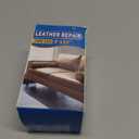 Leather Repair Patch Tape Kit, 3" x 80" Self Adhesive Leather Repair Patch for Furniture, Vinyl Kit for Car Seat, Chairs, Couch, Sofa, Boat Caramel Brown