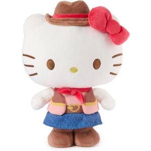 GUND Plush Sanrio Rodeo Hello Kitty Cowgirl