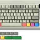 Womier Retro 75% Gaming Keyboard with OLED Display&Knob, M87 Pro Bluetooth 5.1/2.4GHz /USB-C Wireless Mechanical Keyboard with Hot-Swappable Custom Switch, Compact Gamer RGB Keyboard-Grey