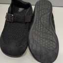 BARERUN Womens Barefoot Walking Shoes Adjustable Wide Diabetic Shoes Breathable Zero Drop Sneakers for Wide Width Arthritis Edema Feet Nursing Shoe Indoor Outdoor (8.5 Wide, Black)