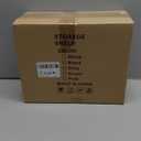 BYFU 5-Tier Movable Bookshelf Cart, Rolling File Paper Storage Organizer Mobile Bookcase with Wheels for Home Office Study Classroom, White