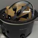 Hamilton Beach Slow Cooker, Extra Large 10 Quart, Stay or Go Portable With Lid Lock, Dishwasher Safe Crock, Black (33195)