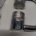 Rotatable Faucet Extender, Universal Swivel U-Shaped Rotatable Faucet Aerator Extender with 2 Flow Modes Suitable for Kitchen Bathroom Sink