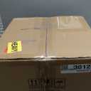 VONLUCE Semi Flush Mount Ceiling Light, 13.8" Ceiling Light Fixture with Clear Glass Shade, E26 Base, 3-Bulb Industrial Lighting Fixture for Hallway Entryway Bedroom, Matte Black, ETL Certificated