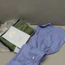 Baby Sleep Sack 12-18 Months, 100% Cotton Sleeping Sack for Newborn and Infant, 3 Pack Baby Wearable Blanket, 0.5 Tog Lightweight Double Zipper Sleep Bag Cyan (Large)