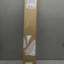 LazBlinds Cordless Cellular Shades, No Tools No Drill Blackout Honeycomb Shades Pleated Blinds for Windows, 33" W x 64" H, Silver White