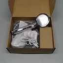 Portable Shower for Camping, Rechargeable Electric Camping Shower Pump with Battery Level Display, Multiple Spray Head with 3-Speed Mode & Pause Button for Outdoor Travel, Hiking, Easy to Store