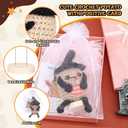 6 Sets Potatoes Crochet with Support Cards Mini Plush Emotional Crochet Inspirational Positive Gift for Valentines Christmas Party Favors