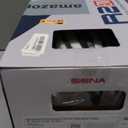 Sena R2 EVO Road Cycling Bluetooth Helmet Integrated Mesh Intercom System (Matte White, Medium)