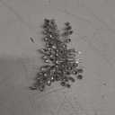 Easedaily Bride Wedding Hair Comb Silver Crystal Hair Pieces Rhinestone Headpieces Bridal Clip Side Combs Hair Accessories for Women and Girls