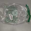 Beige Linen Small Drum Lampshade, 8.66" Top x 8.66" Bottom x 7.87" High Lamp Shade, Lamp Shade Replacement for Table and Floor Lamps, Pendant Light, Handcrafted Lampshade, Easy Assembly