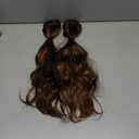 Ombre Body Wave Bundles Human Hair Brown Bundle 16 16 Inch Peruvian Virgin Hair Two Tone Color #1B Mixed With Color #30 Hair Extensions 200g