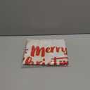 GWHOLE Christmas Door Cover 36 x 80 Inch Christmas Door Decorations Cute Santa Claus Front Door Covers Decorative for Home Holiday Party Indoor Outdoor Xmas Decor