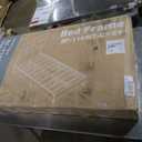 DUMOS Twin Bed Frames with Headboard, Wooden Twin Platform Bed No Box Spring Needed, Fabric Upholstered Bed Frame with Adjustable Headboard, 800LBS Support,Noise Free, Dark Grey