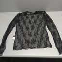 Black Knitted Top, M