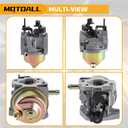 MOTOALL Carburetor Huayi with Gasket For Cub Cadet Troy Bilt, MTD 951-14423 5X65RU Lawnmower Carburetor for for Cub Cadet Troy Bilt ST100 LE100 SC100 SC300 SC500 TB105 TB120