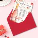 4 x Romantic Valentines Card for Wife,Funny Anniversary Card & Gifts for Women,Love Card for Girlfriend Fiancee (hs-345)