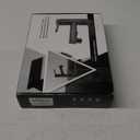 MIAOHUI Pull Out Single Hole Bathroom Faucet, 3 Spray Mode Single Handle Bathroom Faucets for Sink 1 Hole, Bathroom Sink Faucet with Pull Down Sprayer, Vanity Faucet with Fountain Mode, Brushed Nickel (Regular)