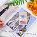 DaYammi 60PCS Clear Plastic Plates, Heavy Duty Clear Disposable Plates Premium 10inch Dinner Plates Hard Plastic Plates Disposable for Party Wedding Bridal Shower