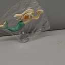 Demissle 10.6 Inches Ocean Christmas Ornament Coastal Christmas Tree Topper Mermaid Party Favors Vintage Beach Starfish Decoration Nautical Tree Topper Mermaid Figurine Ornament for Xmas Holiday