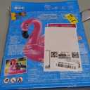 INTEX Pink Flamingo Inflatable Pool Float: Animal Pool Toy For Kids – 2 Heavy-Duty Handles – 88lb Weight Capacity – 70" x 53" – For Ages 3+