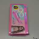 kidzkube Kids Hair Gem Stamper Kit, Bling Hair Jewels for Girls Toys, Hair Styling Tool with Reusable Shining Diamonds, Birthday Gifts Toys for Girls Ages 3 4 5 6 8-12, Quick Gems Hair Jeweler (Pink)