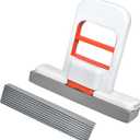 4 x Mini Foldable Desktop Mop  Portable Versatile Wet & Dry Cleaning Sponge Mop for Home & Car  Ideal for Kitchen, Bathroom, Glass, Dining Table & More (Squeeze Handle+2 Sponge Head )