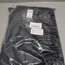 SNOWVERB Super Baggy Snowboard Pants Waterproof Insulated Ski Pants Loose Fit Freestyle Mountain Snow Pants Men Women (Black, L)