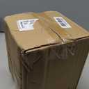 Grant Howard Jumbo Mason Embossed Glass Storage Jar, 92 Ounces, Clear