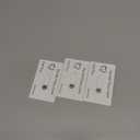 Dental Floss Deep Clean Waxed Floss in a Credit Card with Mirror,Perfect for People with Tight & Small Gaps Between Teeth Slides Smoothly & Easily,PFAS Free | Mint Flavored,40m,3 Pack(About 131Yards)