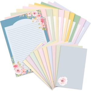 Mr. Pen- Stationery Writing Paper Set with Envelopes, 5.2" x 7.3", 60 Letter Sheets & 30 Envelopes, Smooth Printable Letter Paper for Handwritten Notes, Personal Letters, Invitations, Office & Home