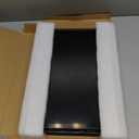 HIEEY 3 Way Mirror for Hair Cutting,360 Trifold Mirror with Height Adjustable Telescoping Hooks,and 5X Magnification,for Makeup, Hair Styling