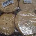 20Pcs Large Unfinished Wood Slices for Centerpieces,5.1-5.5 Inches Wood Centerpieces for Tables,DIY Round Wooden Discs with Tree Bark for Holiday Ornaments,Rustic Wedding (5.1-5.5in)