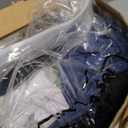 5 Pack Mens Big and Tall Mock Turtleneck Long Sleeve Shirts Plus Size Basic Casual Thermal Pullover Tops (4X-Large, Black, White, Wine Red, Gray Green, Haze Blue)