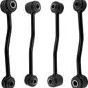 4pc Front and Rear Sway Bar Link Kit K3201 K3202 for Jeep Grand Cherokee 1999 2000 2001 2002 2003 2004, Front Stabilizer Bar End Links and Rear Sway Bar Links for Jeep Grand Cherokee
