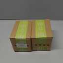 2 x Biscuit shaped dog poop dispenser portable 30 thick leak proof dog waste bags poop bag holder cute