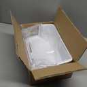 MONST AAP73051304 AP5955771 Door Shelf Bin Compatible with lg, kenmore Refrigerator Door Bin, Part Number : PS10065040, 3190322, EAP10065040, Food Grade Plastics, White