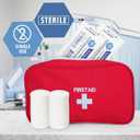 3 x MED PRIDE 2 in Conforming Stretch Gauze Bandage Sterile Latex-Free Non-Adherent First Aid Wound Care Rolls (2x147.6 Inch)