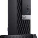 Dell OptiPlex 7070 SFF Desktop Computer PC, Intel 8 Core i7-9700 3.0GHz up to 4.70GHz,32GB DDR4 Ram New 1TB NVMe M.2 SSD,AX210 Built-in WiFi 6E,Windows 11 Pro, Wireless Keyboard & Mouse