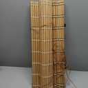 Bamboo Blinds for Interior Windows and Outdoor Patio, Bamboo Shades for Windows, Custom Size, Easy to Install, Roller Shades for Indoor and Outdoor (18"W x 36"H, Brown-2)
