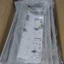 Pull-out Under Kitchen Sink Organizer, Metal Functional Under Sink Organizer, Height Adjustable Under Bathroom Sink Organizer, Under Sink Storage for Kitchen Bathroom Cabinet (White) (XL-1PCS)