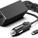 HKY Laptop Car Charger USB C PD 100W 95W 90W 65W 45W DC Adapter for Lenovo Thinkpad/Yoga/IdeaPad,Dell Latitude/XPS,LG Gram,MacBook Pro/Air,HP Spectre/Elitebook,Surface,Acer,Asus,MSI,Chromebook Charger