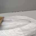 Bemis 170 Durable Plastic Toilet Seat, Elongated, White