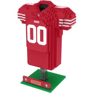 FOCO NFL Team 3D BRXLZ Jersey Puzzle (One Size)