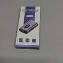 Wireless CarPlay Adapter for iPhone, 3X Faster Auto-Connect, No Lag, Plug & Play with Bluetooth 4 & WiFi 6, Mini Dongle, Includes USB & USB-C Extension Cable, Stable Wireless Conversion