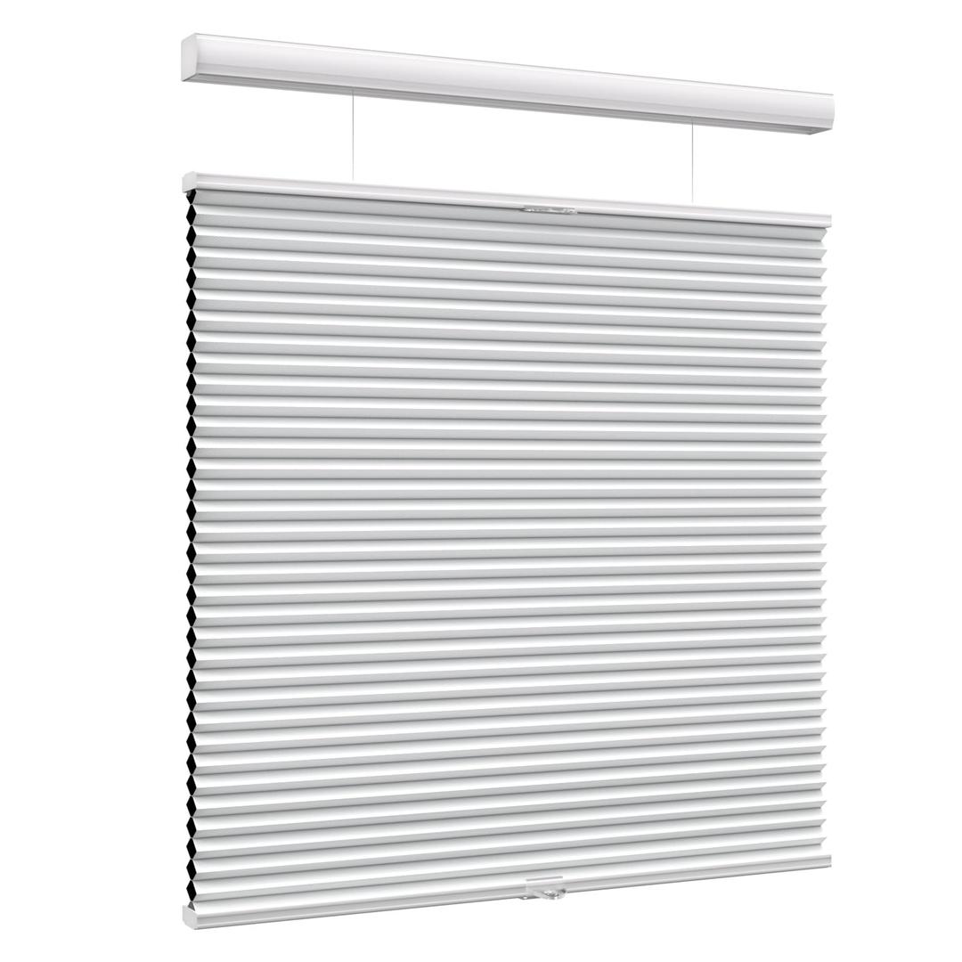 MYshade Top Down Bottom Up Shade Cordless Cellular Shades Blackout Blinds for Indoor Windows Room Darkening Window Blinds & Shades Easy to Install 21" W X 50" H (White)